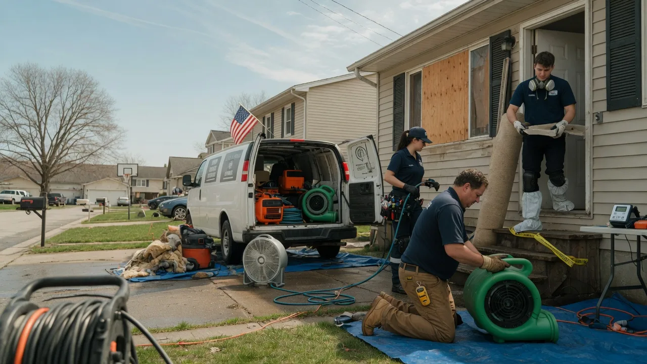 Water Damage Restoration in Orchard, IA near me